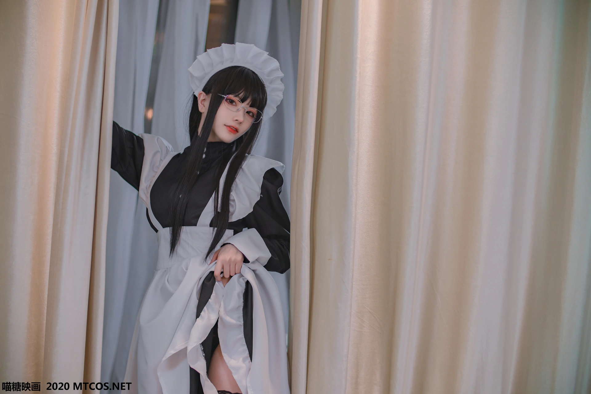 喵糖映画 - VOL.120 女仆眼镜娘 1