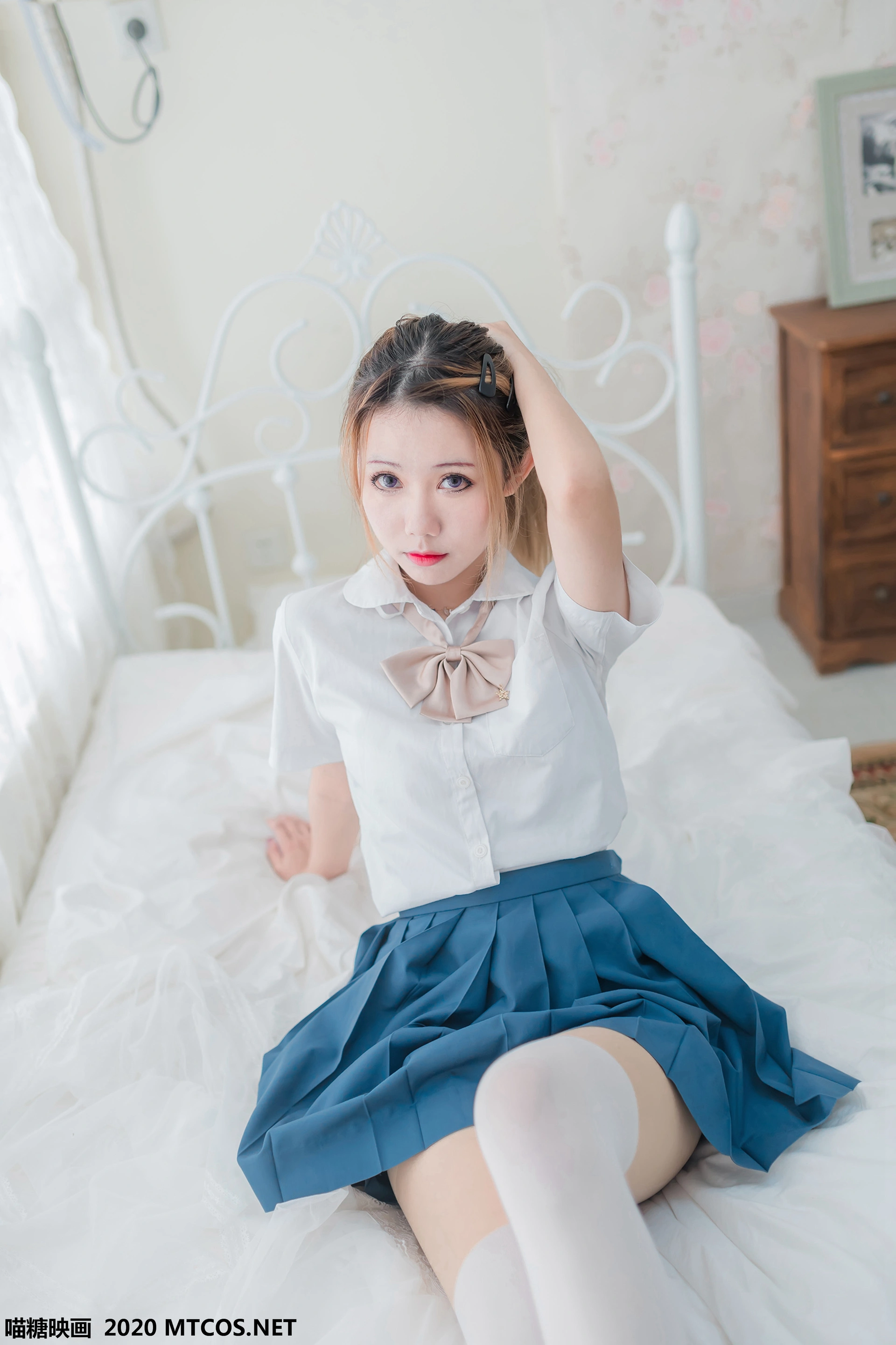 喵糖映画 - VOL.121 白丝JK学妹 2